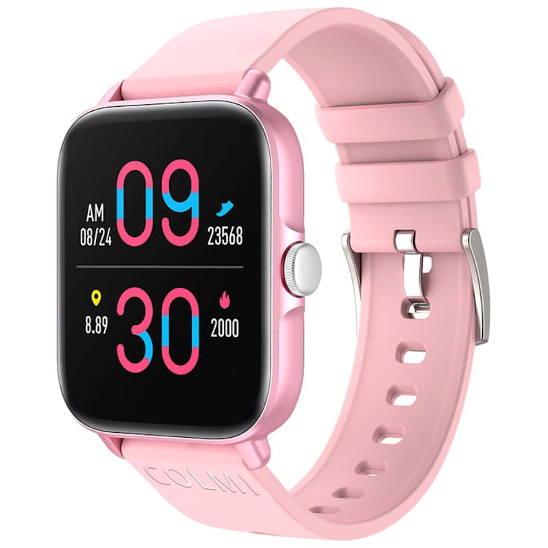 Colmi P28 Plus Rose Bracelet en Silicone Rose - Montre intelligente - Ítem