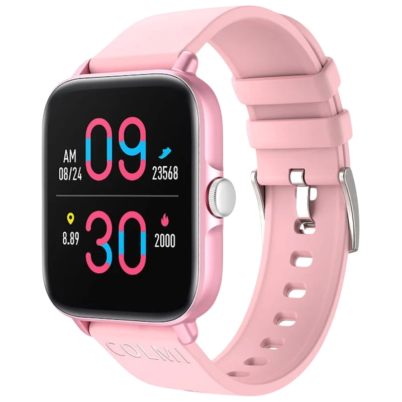 Colmi P28 Plus Rose Bracelet en Silicone Rose - Montre intelligente - Ítem