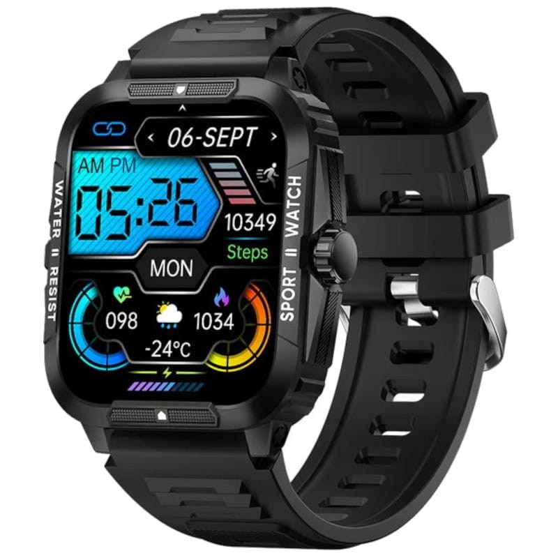 Colmi P76 Botón Negro - Reloj inteligente - Ítem