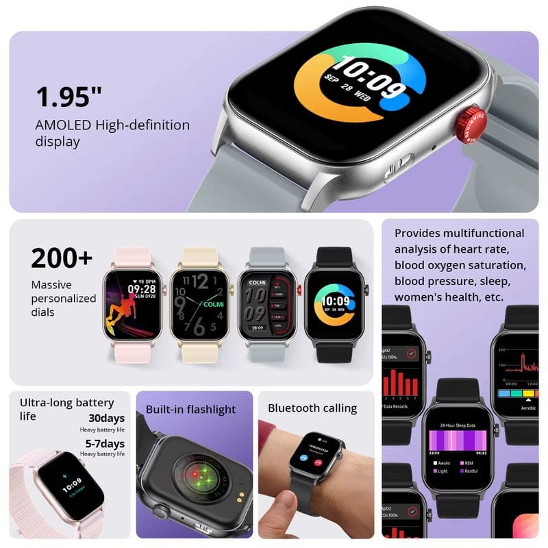 Colmi P78 Oro - Reloj inteligente - Ítem1