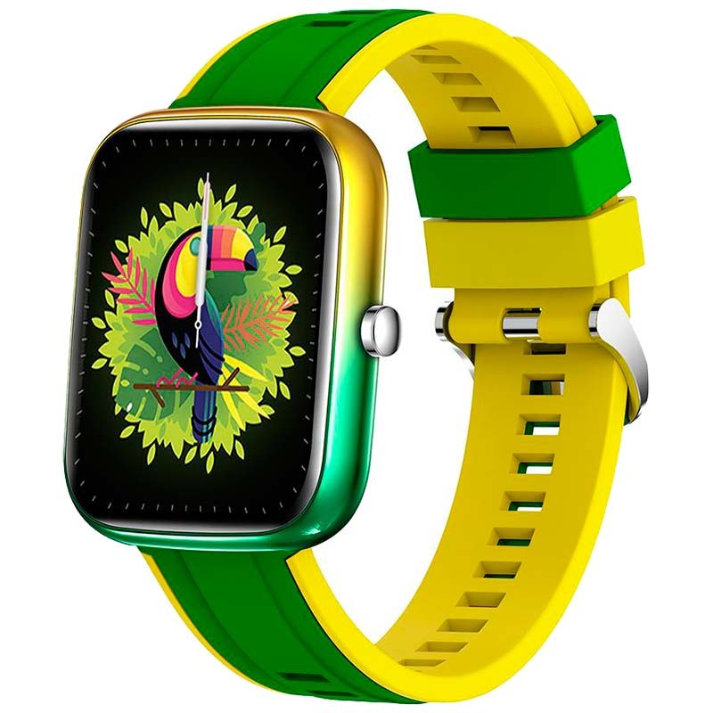Montre Connectée Colmi P8 BR Vert / Jaune