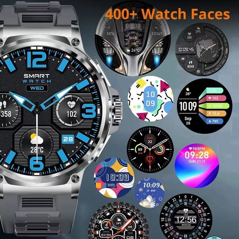 Différents cadrans de Colmi V69 Argent - Montre intelligente