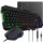 Kit Membrane Keyboard + G-LAB Helium USB Gaming Mouse with RGB LED Light - 3200 DPI - Item1