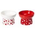 Mangeoire Double pour Animaux Domestiques Céramique Petkit Polk Dot Bowl - Ítem
