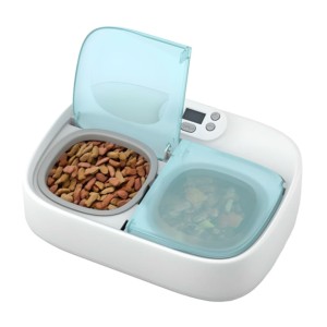 Mangeoire Double pour Animaux de Compagnie Petoneer Two-Meal Pet Feeder Bluetooth