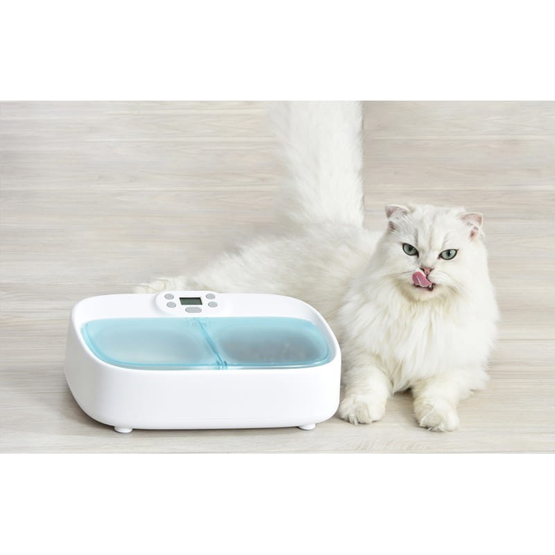 Petoneer Two-Meal Feeder - Alimentador Inteligente Para Animais de Estimação - Programável com APP - Ideal para Separar Ração Seca de Comida Úmida - Item4