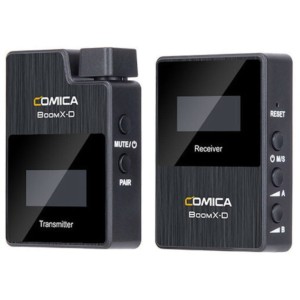 Comica Boom X-D D1 Microfone Lapela Sem fio