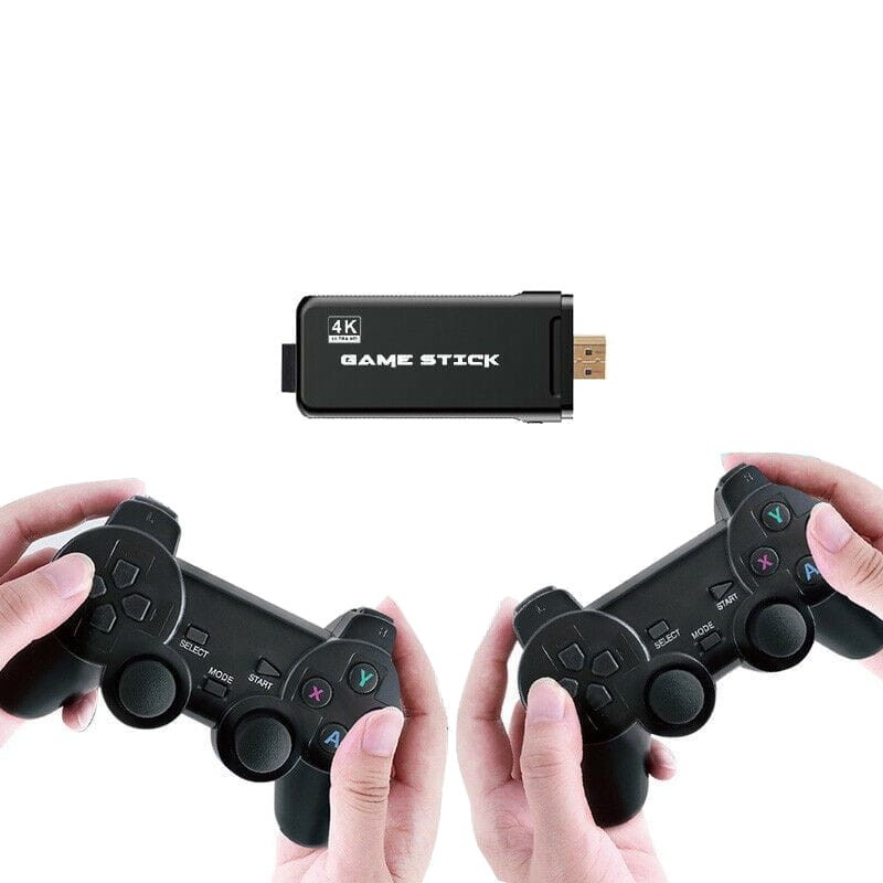 Consola Arcade Stick 4K 32 GB + 2 Comando Sem Fio HDMI - Item2