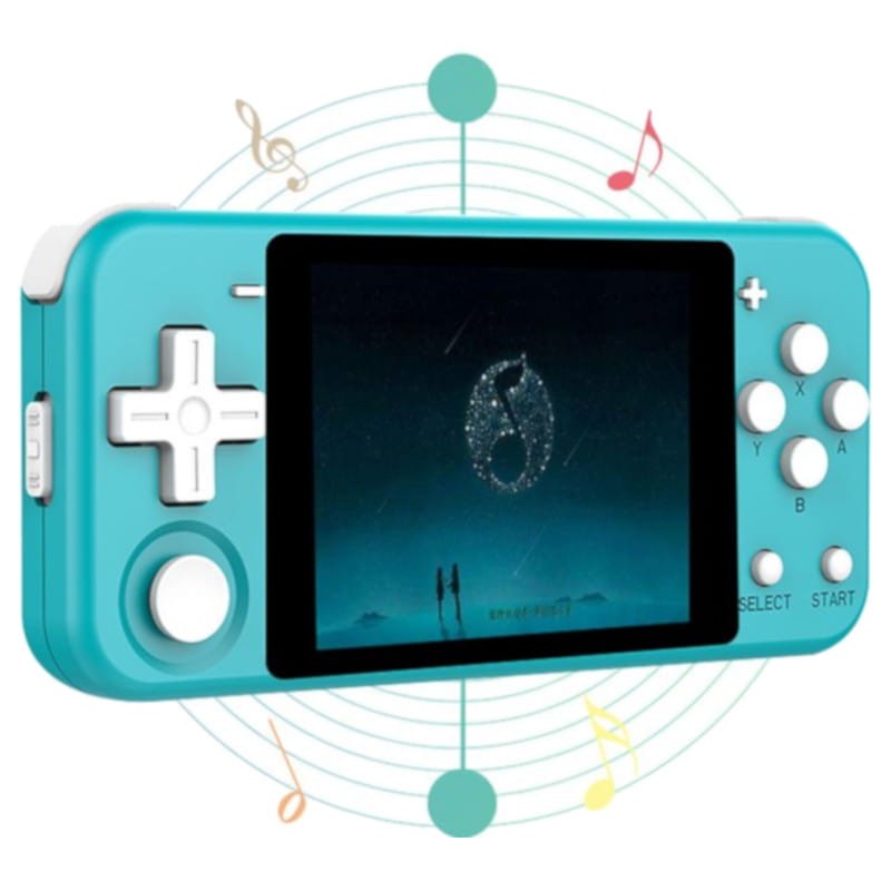 Consola Portátil POWKIDDY Q90 Azul - Item2