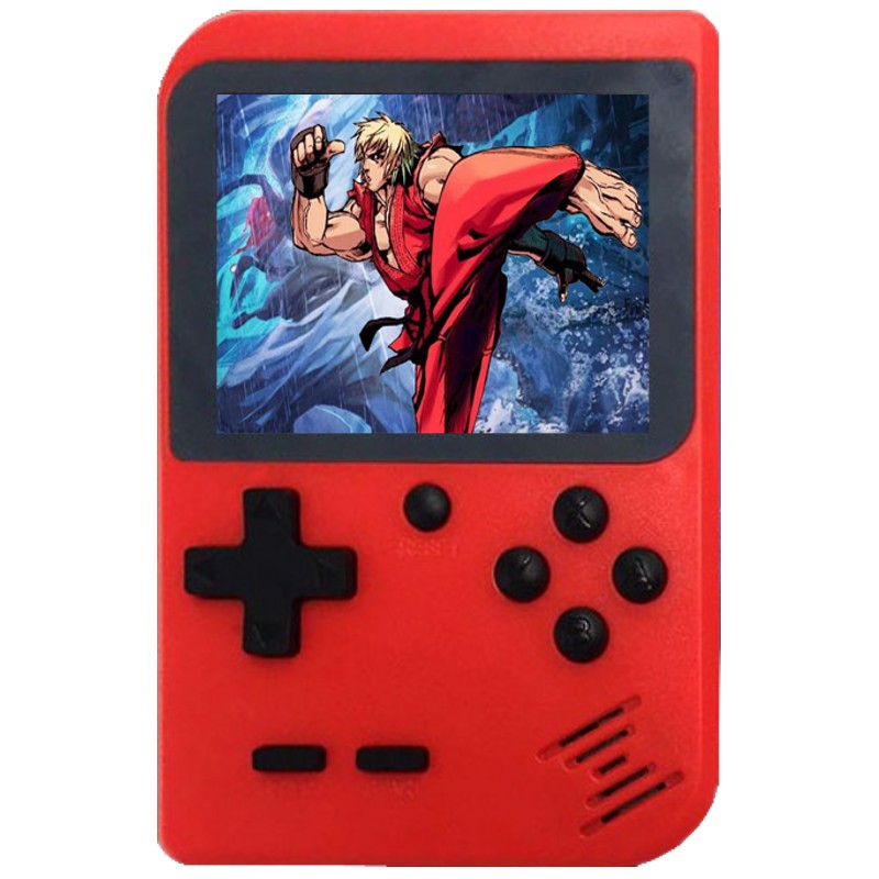 Consola Portátil Retro Mini GC26 - Color rojo - 168 Juegos Retro - Pantalla 2.8 TFT - Batería 800 mAh - Compatible con Salida AV - Diseño Game Boy Color - Consola Retro Portátil - Varios Colores Disponibles