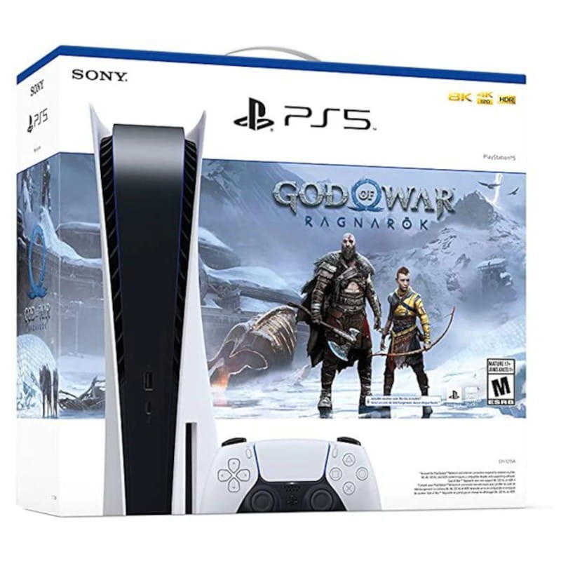 PlayStation 5 - Con disco - Juego God Of War: Ragnarok