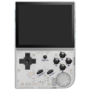 Console Portable Rétro Anbernic RG35XX 2024 64Go Blanc Transparent