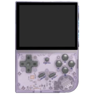 Consola Portátil Retro Anbernic RG35XX 2024 64GB Roxo Transparente