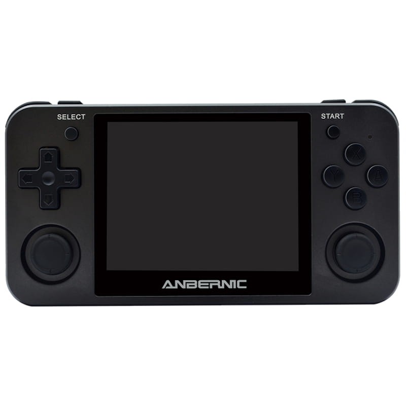 Consola Retro Portátil Anbernic RG350M 16GB Negro