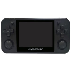 Console Rétro Portable Anbernic RG350P 16Go Noir