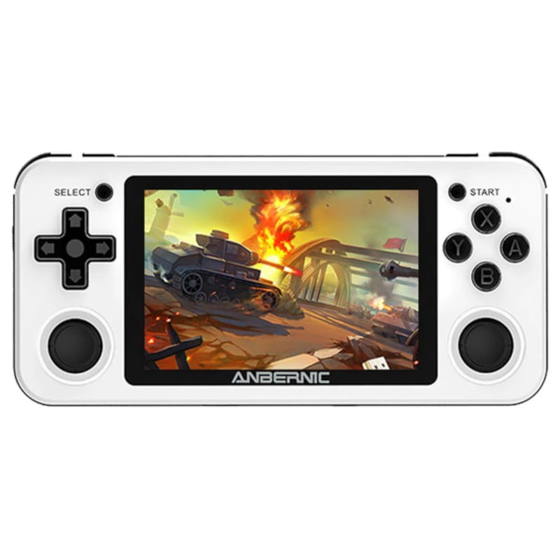 Console Rétro Portable Anbernic RG351P 64Go Blanche - Ítem1