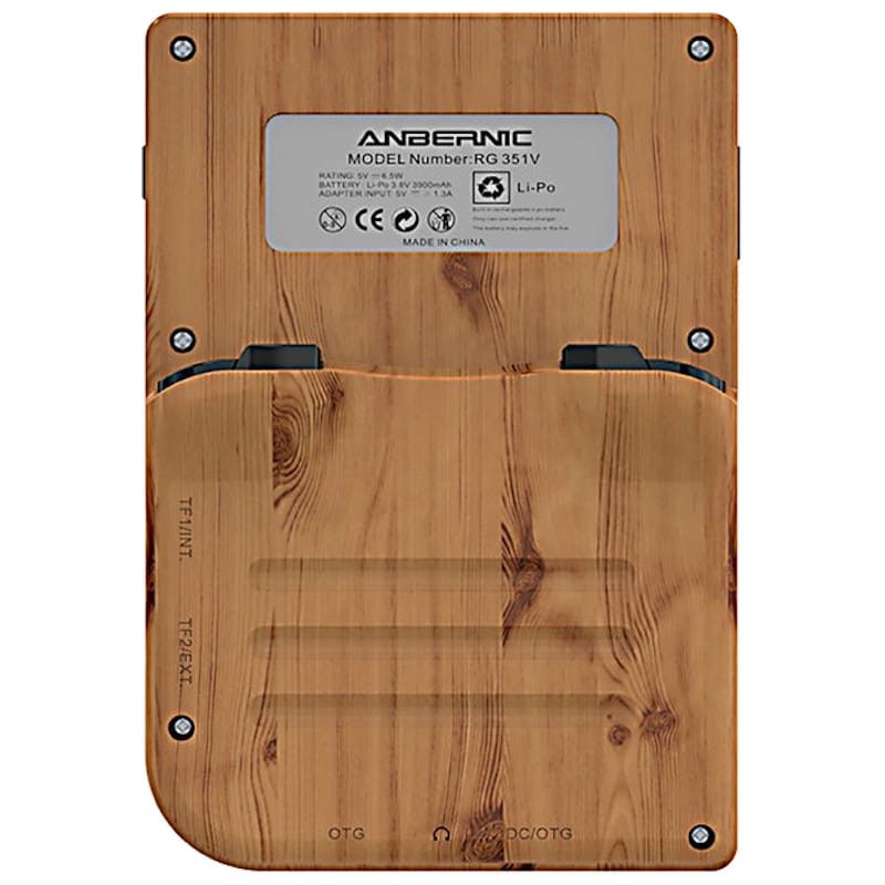 Anbernic RG351V 1GB/16GB Madera - Consola Retro Portátil - Ítem1