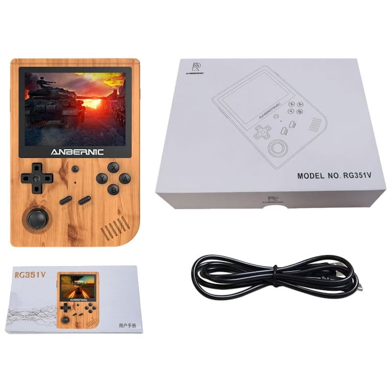 Anbernic RG351V 1GB/16GB Madera - Consola Retro Portátil - Ítem6