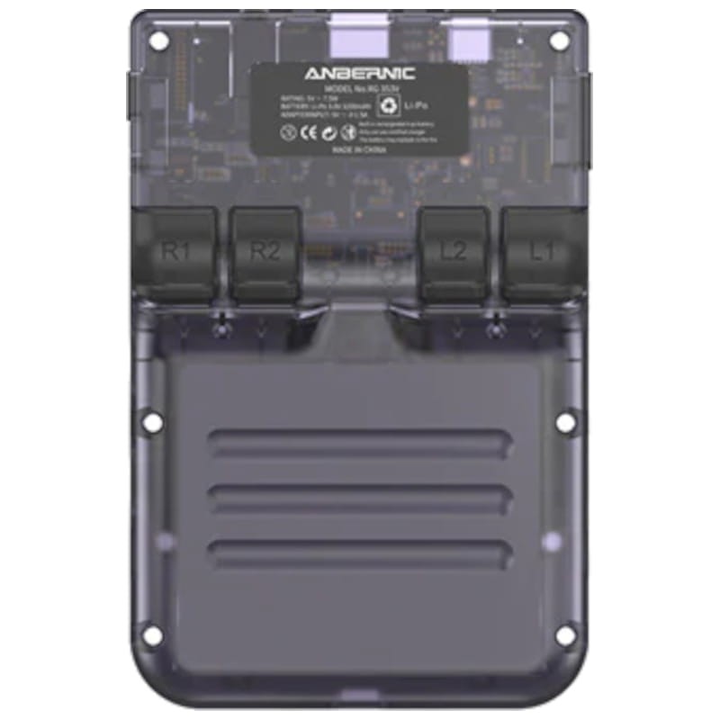 Console Portable Rétro Anbernic RG353V 16Go Violet Transparent - Ítem1