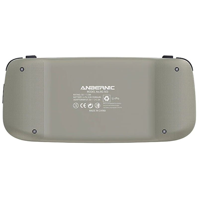 Console Rétro Portable Anbernic RG503 OLED 16Go Gris - Ítem1