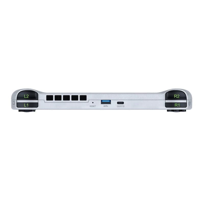 Console Rétro Portable Anbernic Win600 256 Go Blanc - Par le bas