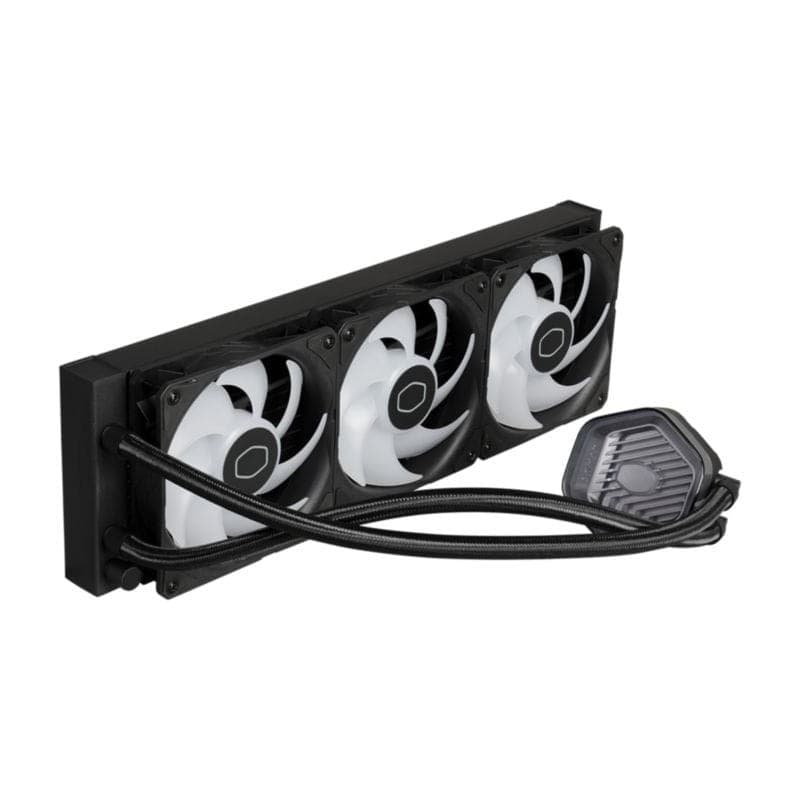 Système de Refroidissement Liquide Cooler Master MasterLiquid 360 ATMOS Noir avec Ventilateurs SickleFlow Edge de 120 mm