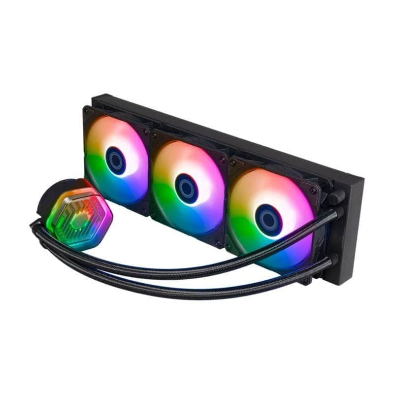 Système de Refroidissement Liquide Cooler Master MasterLiquid 360 ATMOS Noir avec gestion des câbles ARGB ou PWM