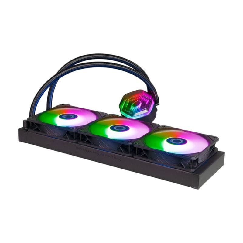 Système de Refroidissement Liquide Cooler Master MasterLiquid 360 ATMOS Noir avec conception à double chambre