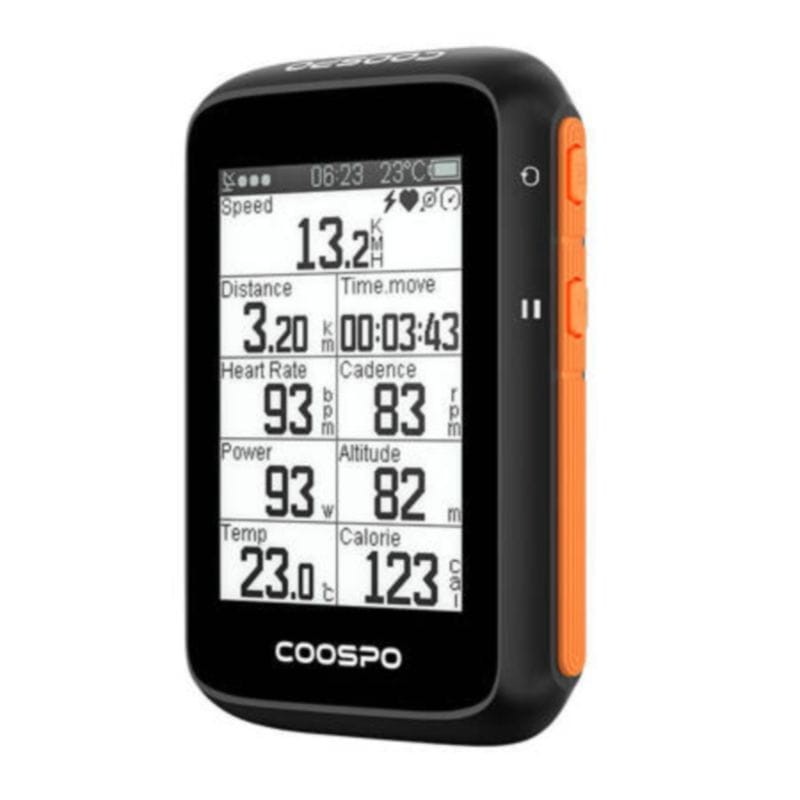 Coospo BC200 GPS+ GLONASS+BeiDou BLE+ANT+ Negro - Ciclocomputador - Ítem1