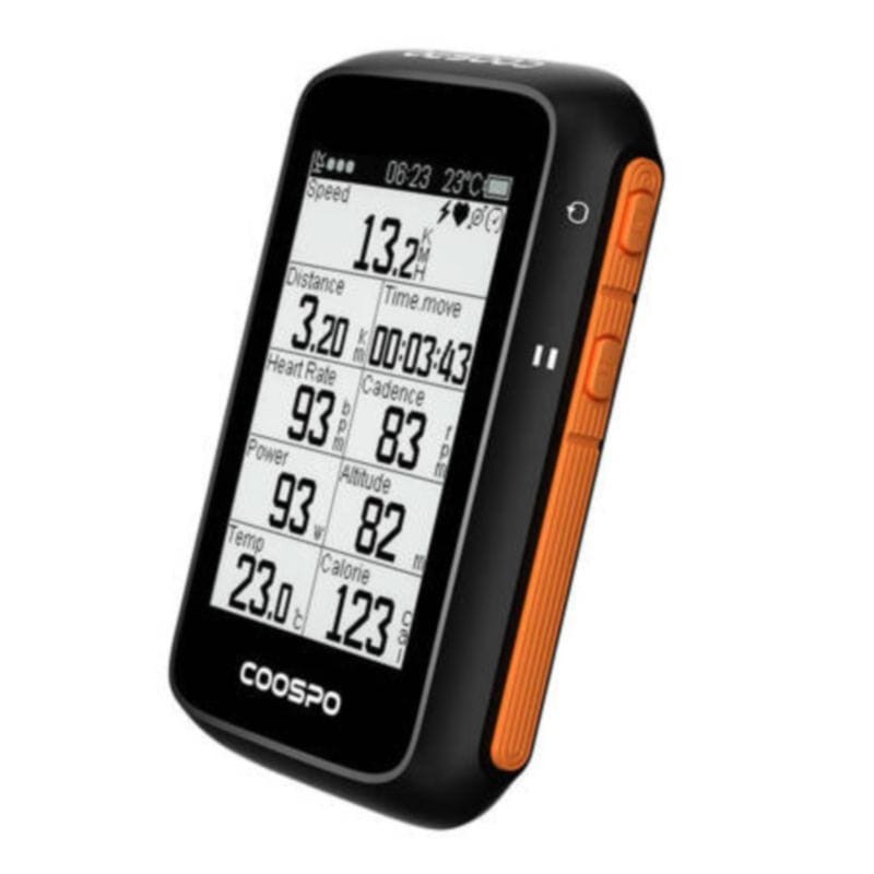 Coospo BC200 GPS+ GLONASS+BeiDou BLE+ANT+ Negro - Ciclocomputador - Ítem2