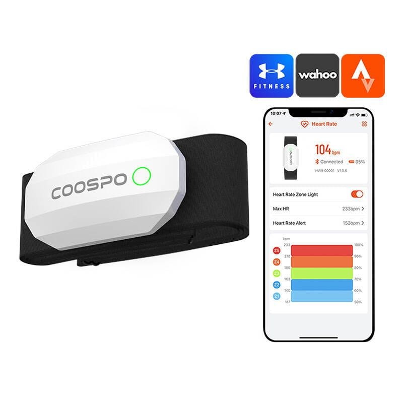 Coospo H808S-W BLE/ANT+ Blanco - Monitor de frecuencia cardíaca - Ítem1