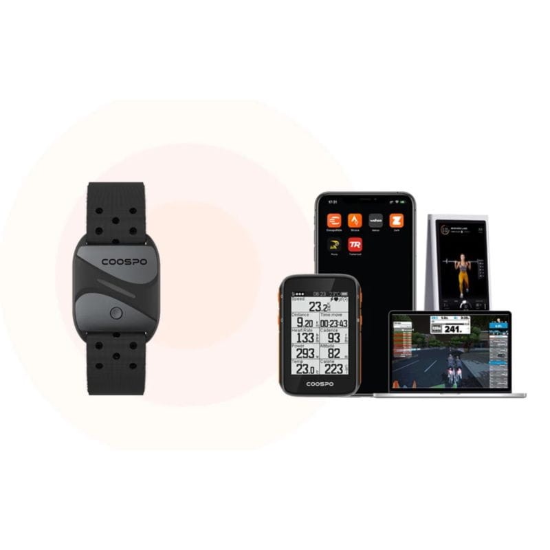 Coospo HW807 Bluetooth/ANT+ Noir - Moniteur de fréquence cardiaque - Ítem5