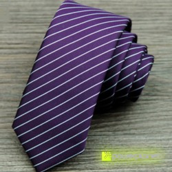 Tie Slim stripes - Men - Item2