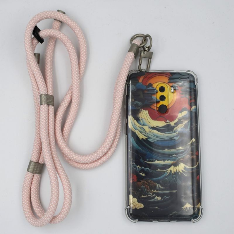 Cordón Para Móvil Rosa - Universal con Tarjeta para todas las fundas - Ítem1