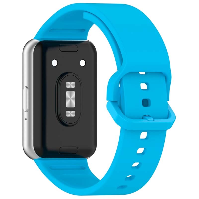 Correa de silicona azul claro para Samsung Galaxy Fit 3 - Ítem1