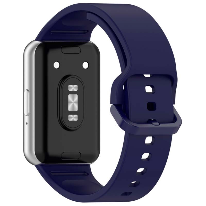 Correa de silicona azul marino para Samsung Galaxy Fit 3 - Ítem1