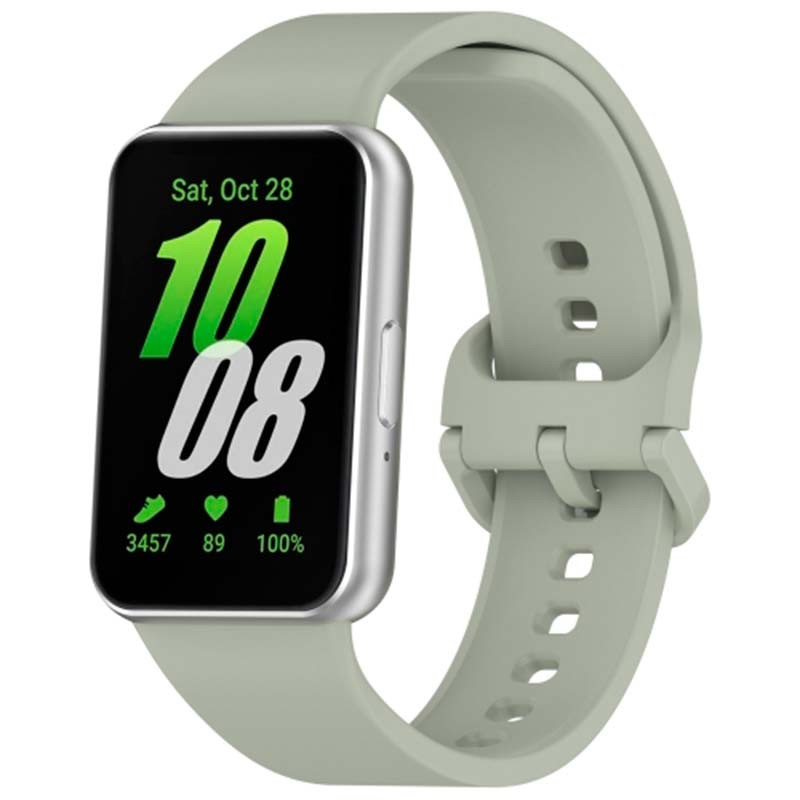 Correa de silicona gris para Samsung Galaxy Fit 3 - Ítem