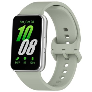 Pulseira de silicone cinzenta para Samsung Galaxy Fit 3