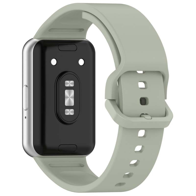 Correa de silicona gris para Samsung Galaxy Fit 3 - Ítem1