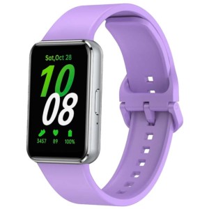 Pulseira de silicone roxa para Samsung Galaxy Fit 3