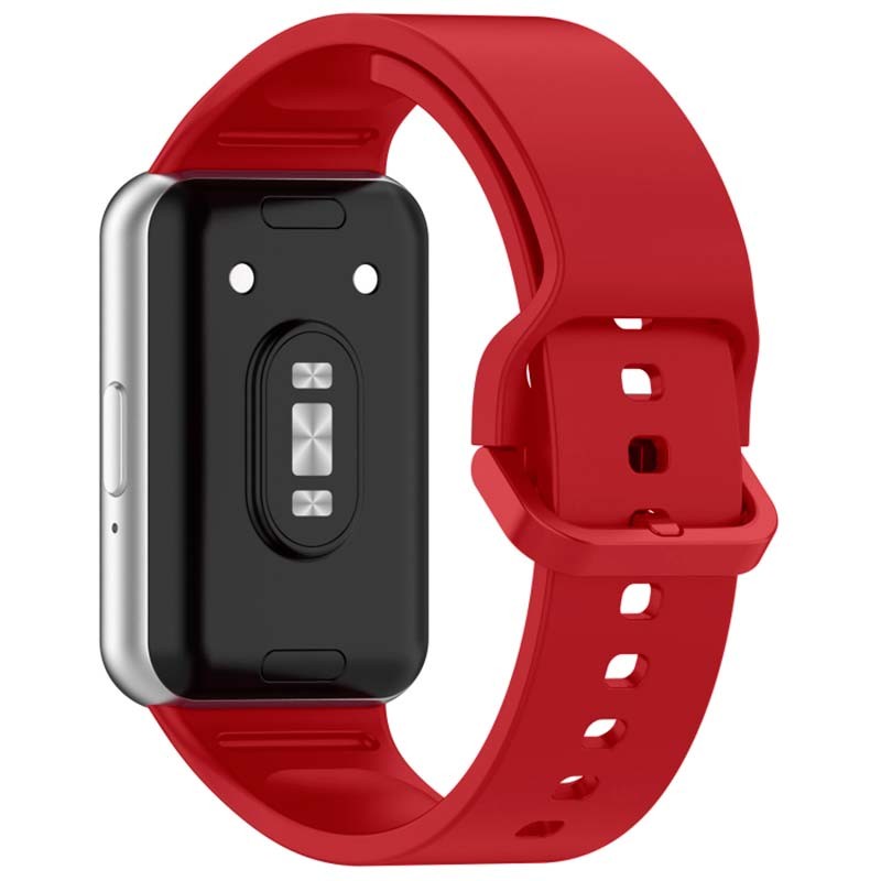 Pulseira de silicone vermelha para Samsung Galaxy Fit 3 - Item1