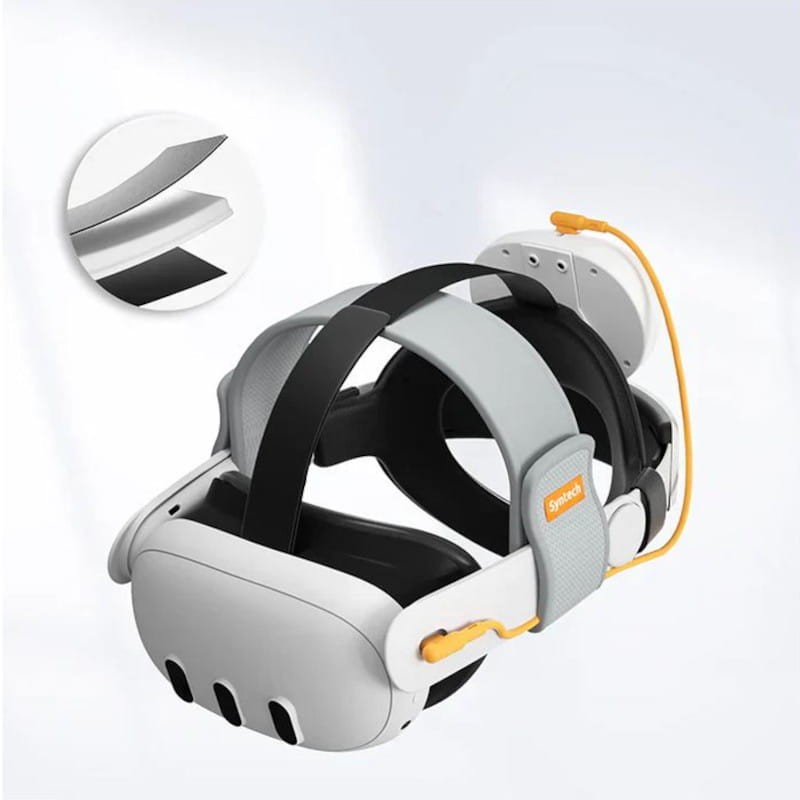 Correa con Batería 10.000mAh para Meta Quest 3 SyntechVR Blanco - Ítem1