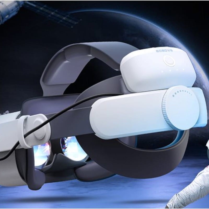 Sangle BOBOVR M1 Plus pour batterie Oculus Quest 2 Noir - Accessoire pour lunettes VR - Ítem1