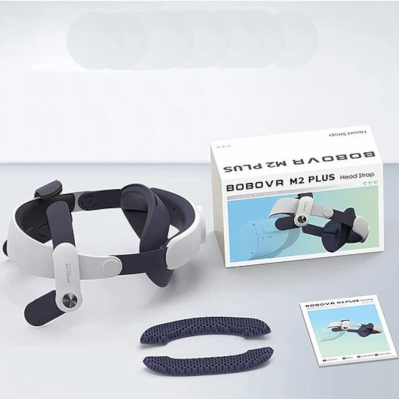 Correa BOBOVR M2 Plus Ajustable para Oculus Quest 2 Blanco - Ítem3