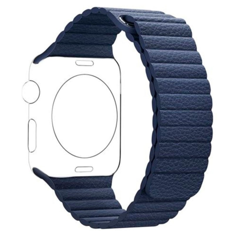 Bracelet en Cuir Loop Apple Watch 42/44/45mm - Compatible avec Apple Watch 3/4/5/6/SE - Ítem1