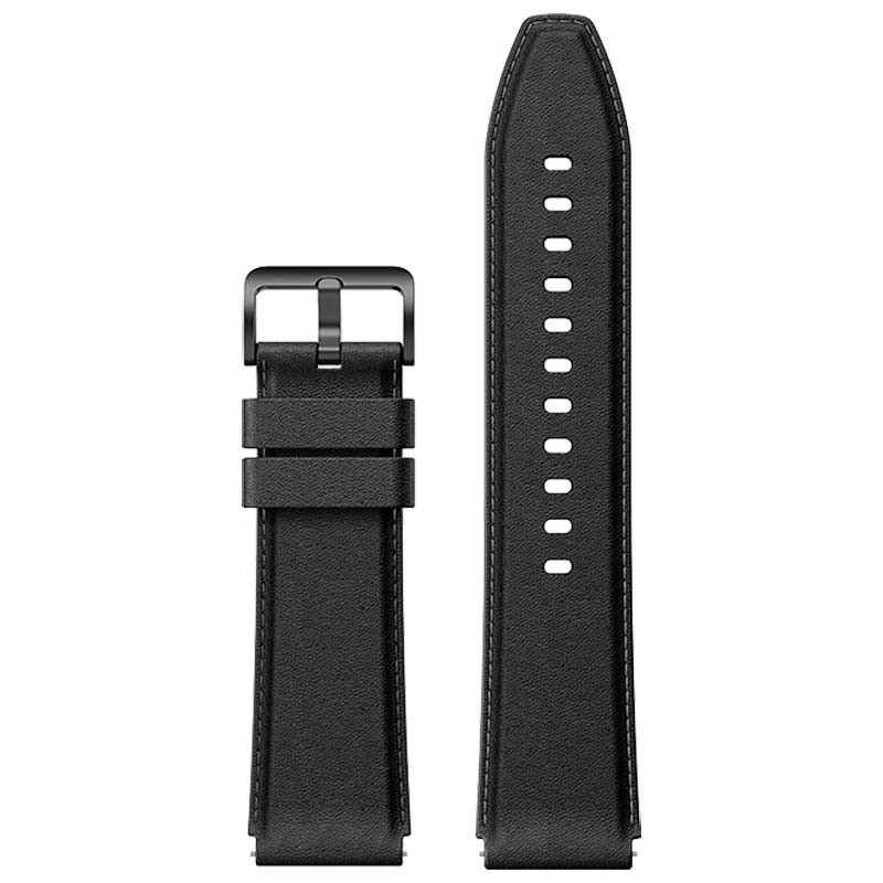 Bracelet en Cuir Original Xiaomi Watch S1 Noir