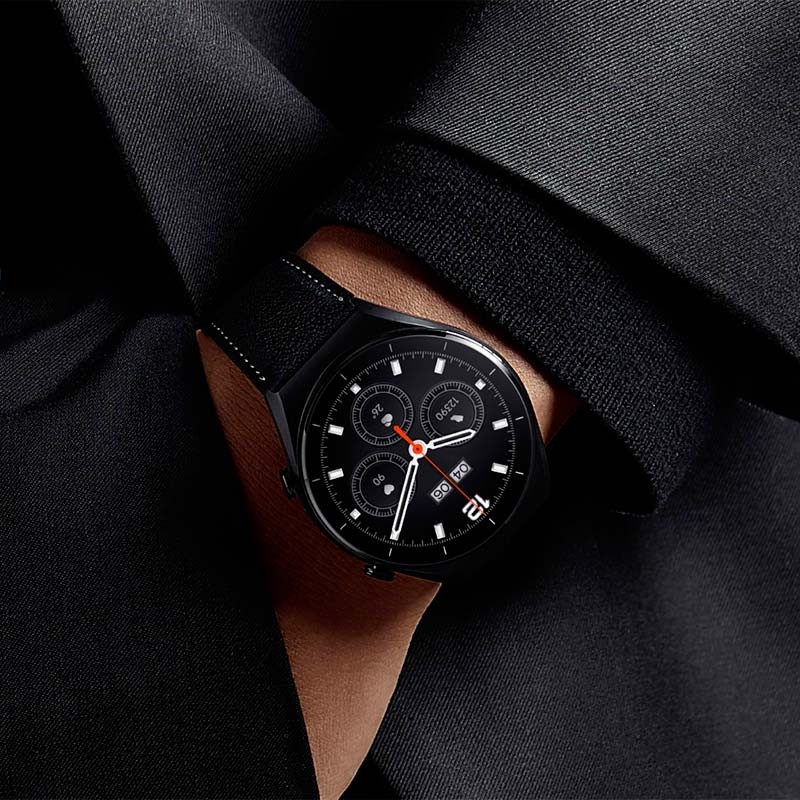 Bracelet en Cuir Original Xiaomi Watch S1 Noir - Ítem4