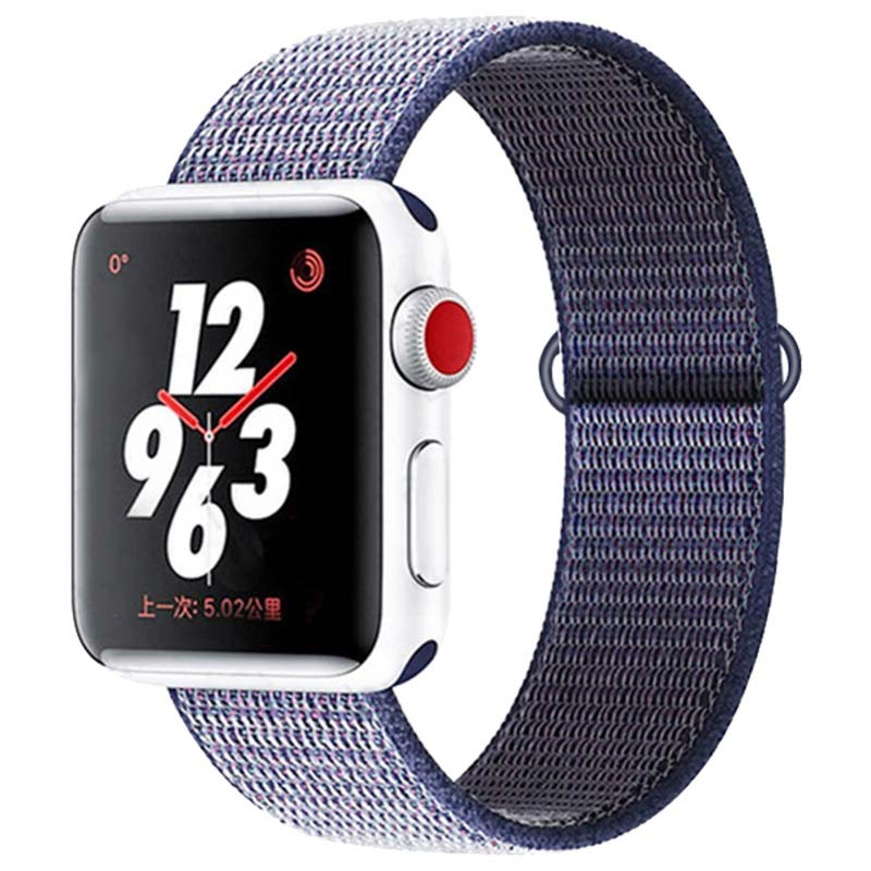 Correa de Nailon Apple Watch 38/40/41mm - Compatible con Apple Watch 3/4/5/6/SE - Ítem
