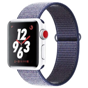 Bracelet en Nylon Apple Watch 38/40/41mm - Compatible avec Apple Watch 3/4/5/6/SE