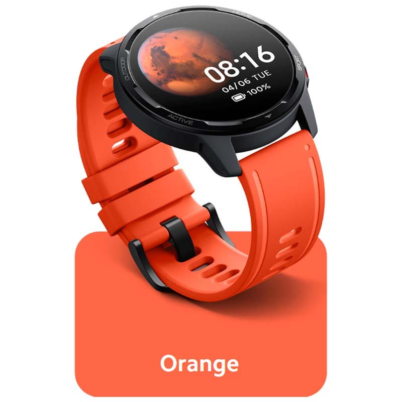 Acheter Bracelet Xiaomi Watch S1 Active - Silicone - Orange
